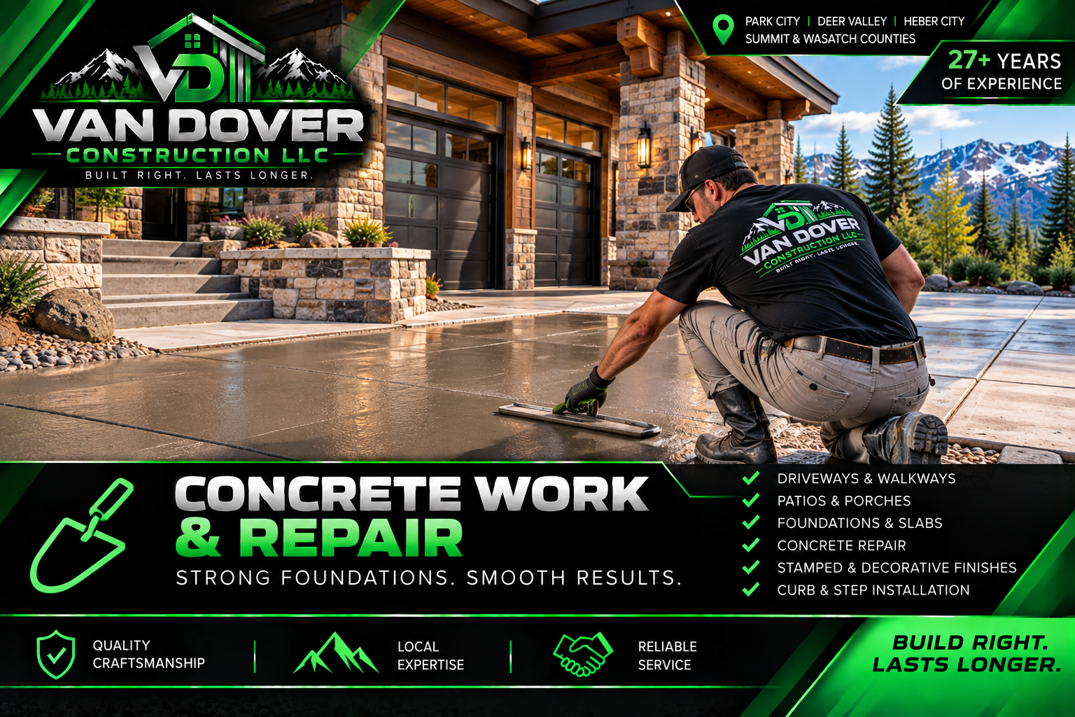 Concrete work and repair
