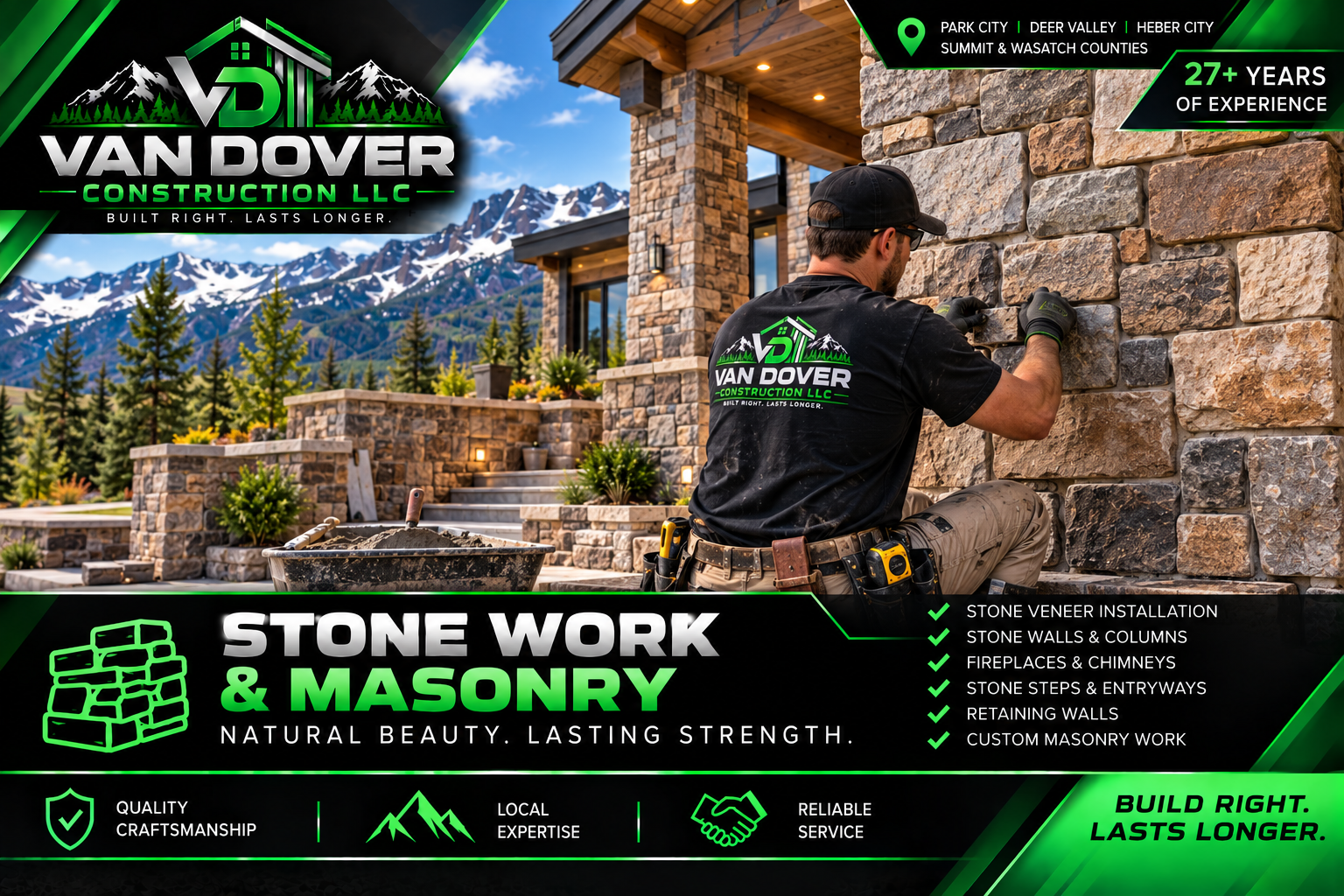 Stone work and masonry